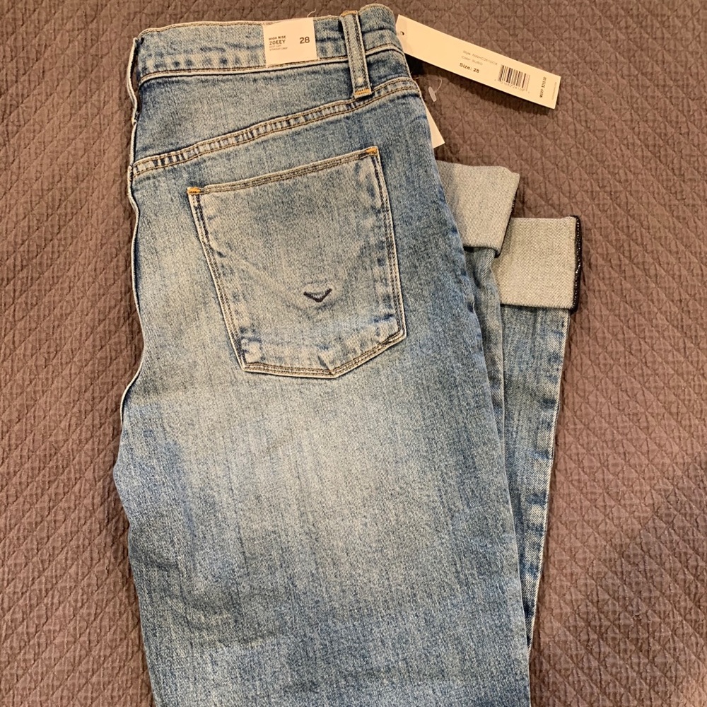 NWT 💙 Hudson Zoeey High Rise Jeans